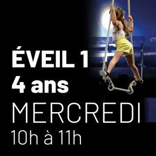 Éveil 1 - 4 ans - Mercredi 10h à 11h