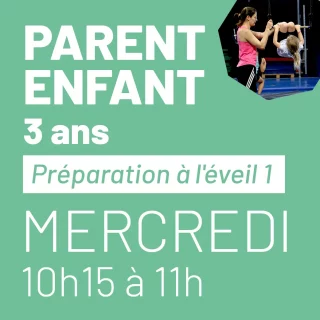Parent/enfant à partir de 3 ans - Mercredi 10h15