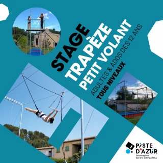 Stage trapèze petit volant à Piste d'Azur