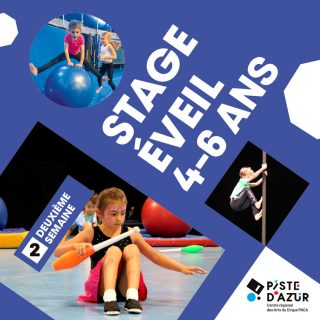 Stage Éveils 4-6 ans • Du 23 au 27 Février 2026