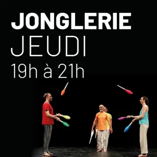 Atelier jonglerie - Jeudi 19h à 21h