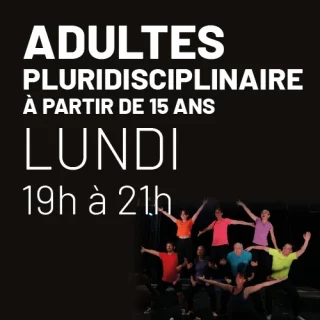 Atelier adultes - Lundi 19h à 21h