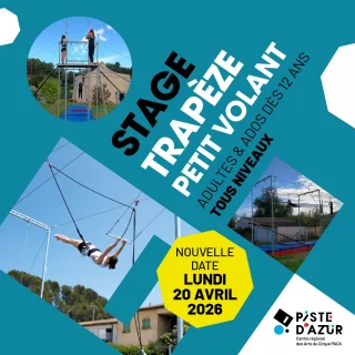 Stage de trapèze petit volant