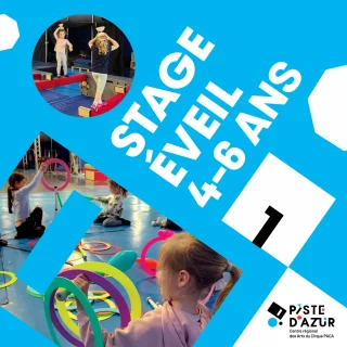 Stage Éveils 4-6 ans • Du 6 au 10 juillet 2026