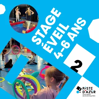 Stage Éveils 4-6 ans • Du 13 au 17 juillet 2026