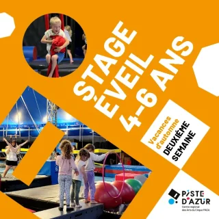 Stage Éveils 4-6 ans • Du 26 au 30 octobre 2026