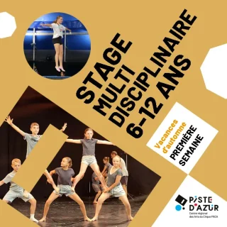 Stage Enfants 6-12 ans • Du 19 au 23 octobre 2026